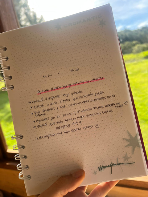 Ejercicio para cerrar tu semana con gratitud 🥹